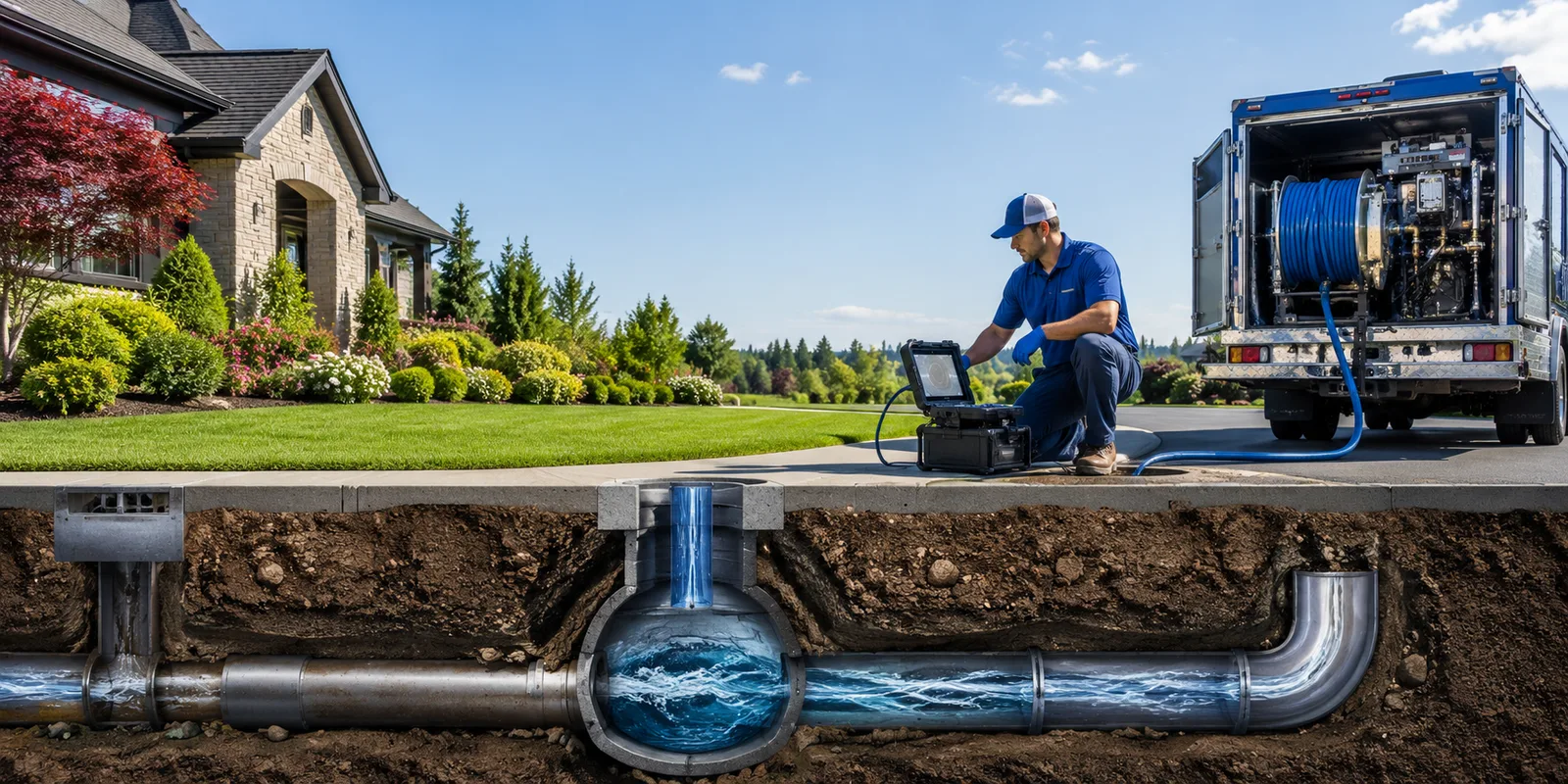 Drainage restoration information for Clayville, NY
